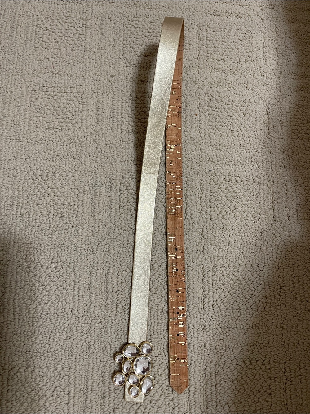 Gold belt 35” excellent condition